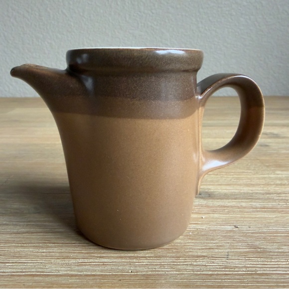 Vintage Mid-Century Mikasa Buckskin Potters Art Creamer and Sugar - Ben Seibel - Picture 4 of 15